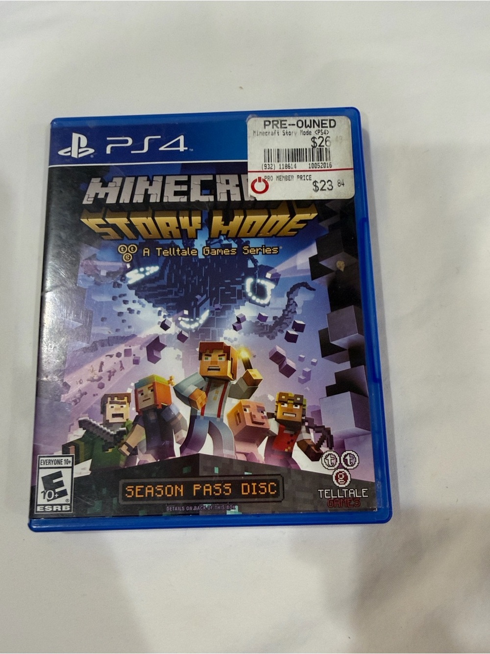 Sony PS4 Minecraft: Story Mode - Season Pass Disc (blue)